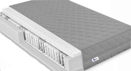 MATERAC lateksowy 140x200 Soprano Dark Grey 25 cm