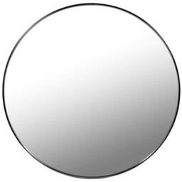 MUFART Lustro 15092 średnica 80 cm Czarny