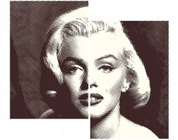 80x70cm Marilyn Monroe Norma Jeane Mortenson duo obraz