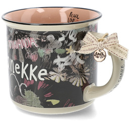 Anekke Czarny Porcelanowy Kubek Edycja Limitowana