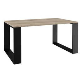 Topeshop Ława MODERN Dąb Sonoma Czarny Do Salonu