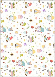 Ursus 54074601F - Kalka kreślarska świat skrzatów, motyw