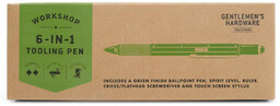 Wielofunkcyjny długopis Gentlemen''s Hardware 6-in-1 Tooling Pen -