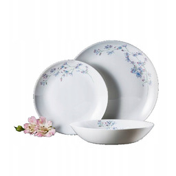 Serwis obiadowy dla 6 osób Linum 18-elementowy