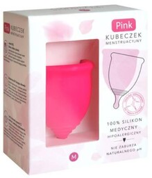 HYDREX Pink Kubeczek Menstruacyjny rozmiar M, 1szt.