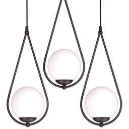 Łezka LAMPA wisząca K-4772 Kaja szklana OPRAWA kule