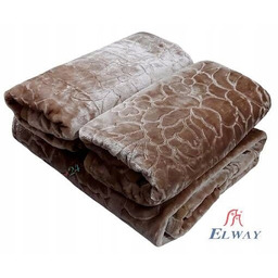 Komplet narzut Elway akryl koc 160x210 cm 2x