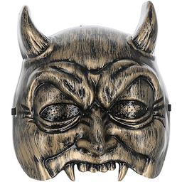 Smiffys Maskaradowa maska weneckiego diabła na elastycznej, maskaradowej