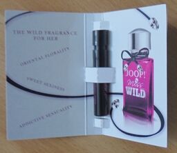 Joop Miss Wild, Próbka perfum