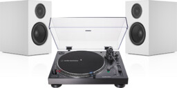 Audio-technica AT-LP120X-USB (czarny) + A28 (biały)