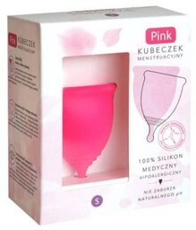 HYDREX Pink Kubeczek Menstruacyjny rozmiar S, 1szt.