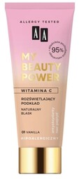 AA My Beauty Power Witamina C Podkład rozświetlający