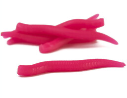 Robaki / pływające / 6 szt / fluo