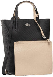 Torebka Lacoste Vertical Shopping Bag NF2991AA Czarny