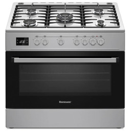 Ravanson KWGE-K90A Termoobieg Rożen Grill Kuchnia gazowo-elektryczna