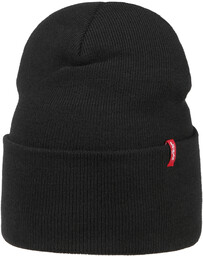 Czapka Dzianinowa Slouchy by Levi s , czarny,