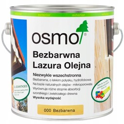 Lazura olejna Osmo 000 bezbarwna 0,75L 750ml hydrofobowa
