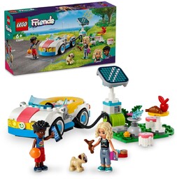 LEGO Friends Samochód elektryczny i stacja ładująca (42609)