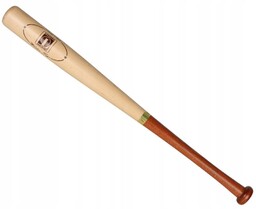 Kij baseballowy drewniany bukowy baseball 75 cm