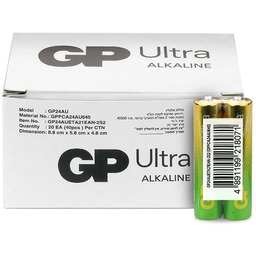 40 x bateria alkaliczna GP Ultra Alkaline G-TECH