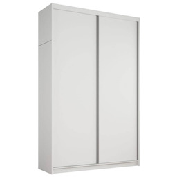 Szafa przesuwna LONG 203x258 Biały, front biały SZYBKA