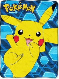 Pokémon, "Glitch Pikachu" Micro Raschel koc narzutowy, 117