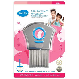 SANITY Kids CICHO wSZA WYCZESKA grzebień do włosów