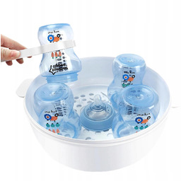 Szybki Sterylizator Mikrofalowy 4 Minuty Do 6 Butelek