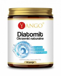 YANGO Diatomit - Okrzemki naturalne (70 g)