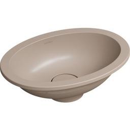 OMNIRES Umywalka podblatowa SHELL M+ 38x25 beżowa mat