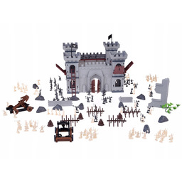 Zamek Żołnierzyki Z Akcesoriami Rycerze