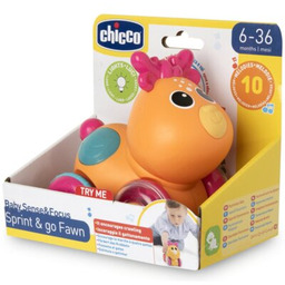 CHICCO Zabawka interaktywna Sense & Focus Jezdzacy Jelonek