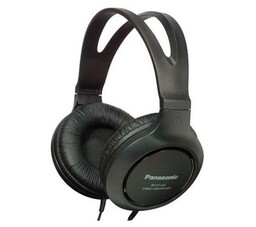 Panasonic RP-HT161E Nauszne Czarny Słuchawki przewodowe