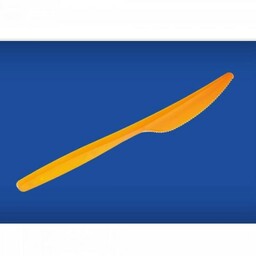 Sztućce noże plastikowe ARTPLAST Bicolor pomarańczowe 20szt. -108092-