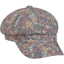 Czapka Kaszkiet Millefleurs Allover by Lipodo, niebieski, cm