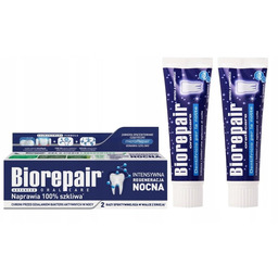 2x Pasta do zębów BIOREPAIR Night Intensywna regeneracja
