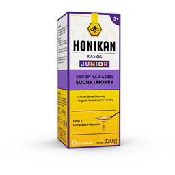 HONIKAN Kaszel Junior Syrop na kaszel suchy