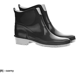 BLELKE - Buty damskie krótkie typu kalosz ELKE