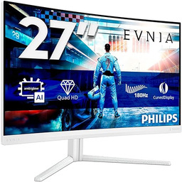 Philips Evnia 27M2C5501-27-calowy zakrzywiony monitor do gier QHD,