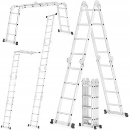 Drabina aluminiowa przegubowa Składana wielofunkcyjna rozkładana 4x4 Higher