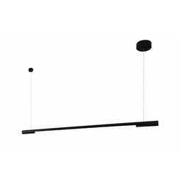 Lampa wisząca biurowa ORGANIC HORIZON CZARNA P0358 -