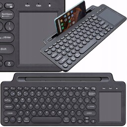 Klawiatura Membranowa Novaza Tech Klawiatura Touchpad Qwerty Slim