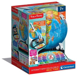 Clementoni Zestaw - Interaktywny Eduglobus Real Time