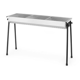 Grill na węgiel drzewny Resto 3 ruszty 1145x380x770