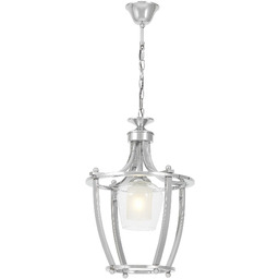 LAMPA WISZĄCA NOWOCZESNA LOFT CHROMOWANA BROOKLYN L1