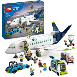 LEGO 60367 City Samolot pasażerski, Zabawka do Zbudowania,