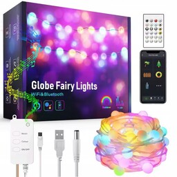 Łańcuch Led Rgb 5m Tuya WiFi Smart Lampki