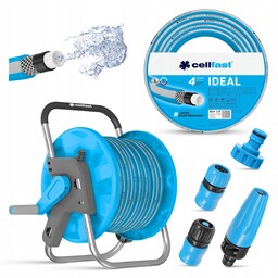 Wąż ogrodowy Ideal 1/2" 30 m stojak Aluplus