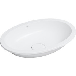 OMNIRES Umywalka podblatowa SHELL M+ 48x31 biała mat