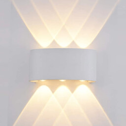 Kinkiet zewnętrzny Ortelo OWL-451-3-WH biały Italux